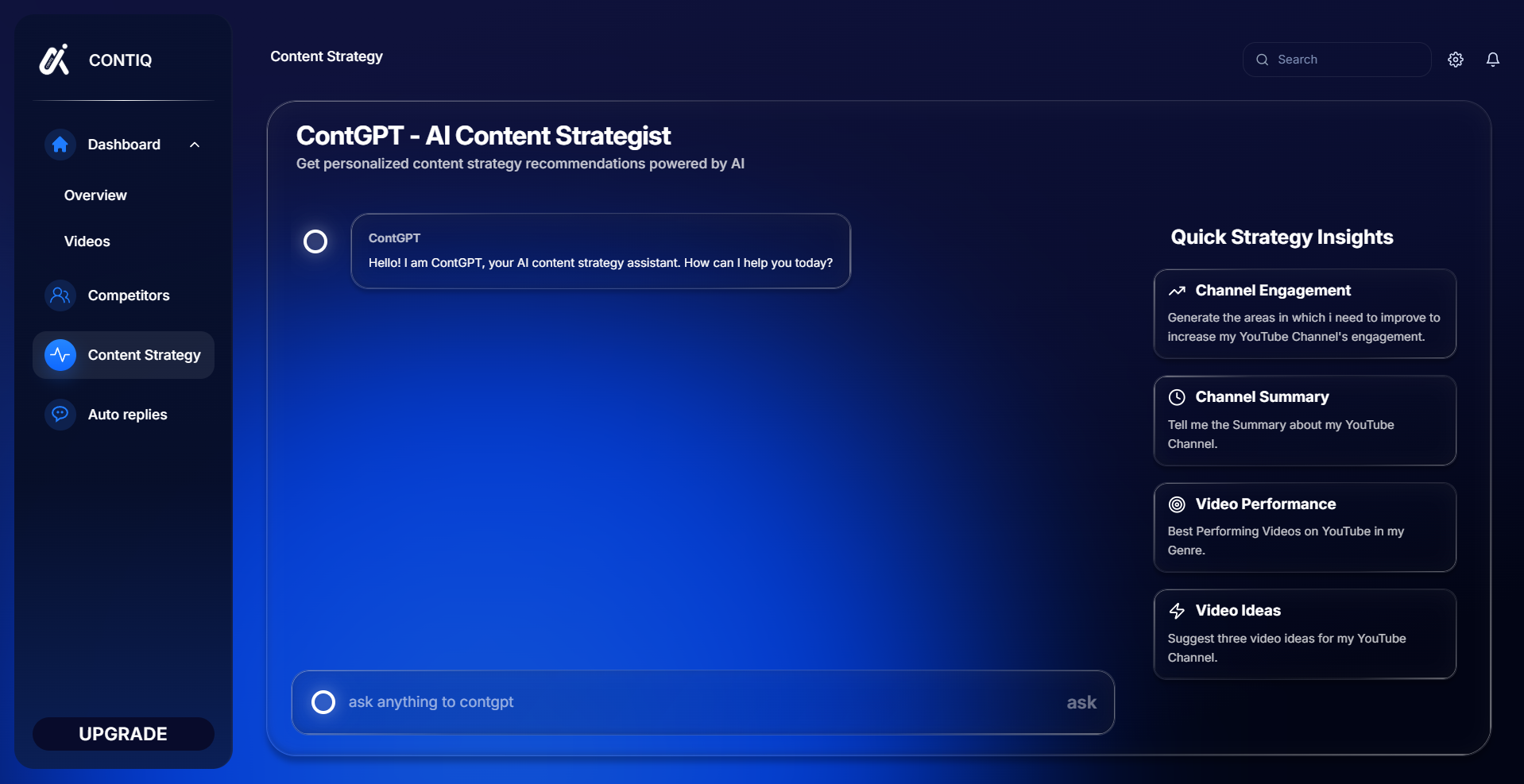 ContGPT: Your AI Growth Partner